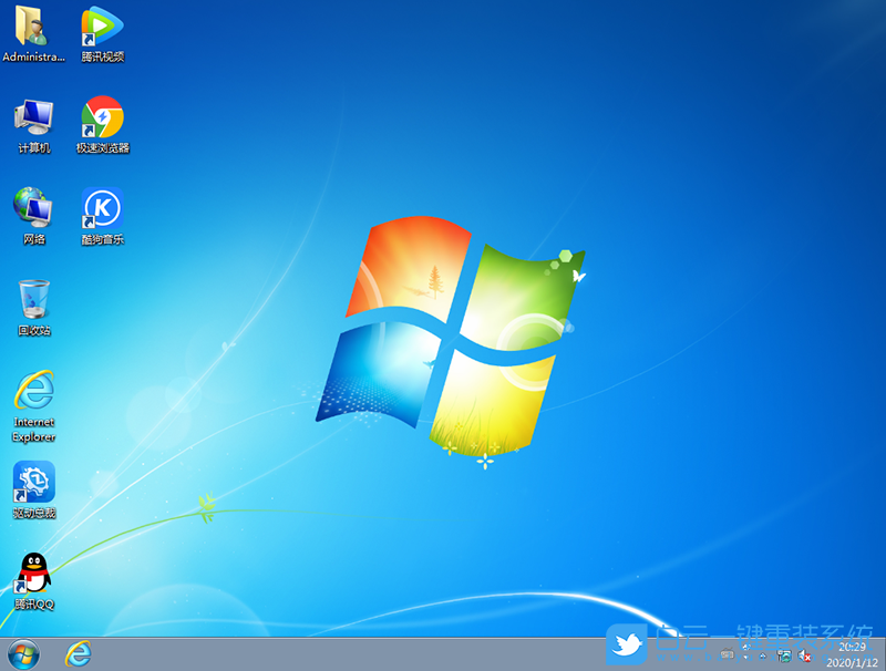 深度技术 Win7 x64 官方纯净版 (By:2020.12) 安装图集3