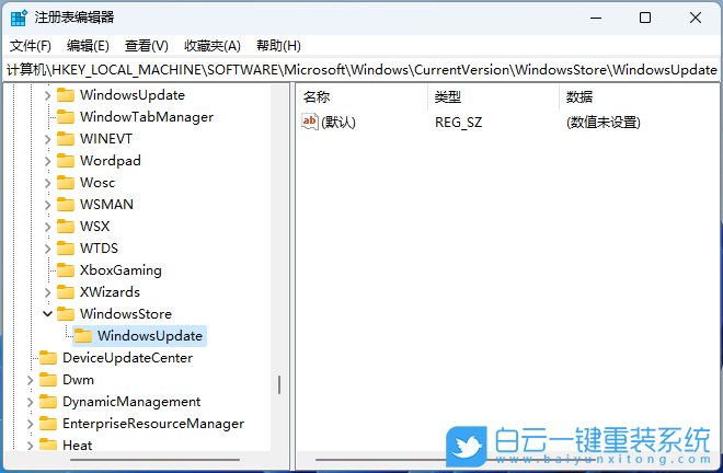 Win11,注册表,Microsoft,Store,应用更新步骤