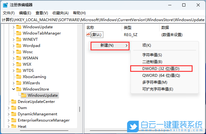 Win11,注册表,Microsoft,Store,应用更新步骤