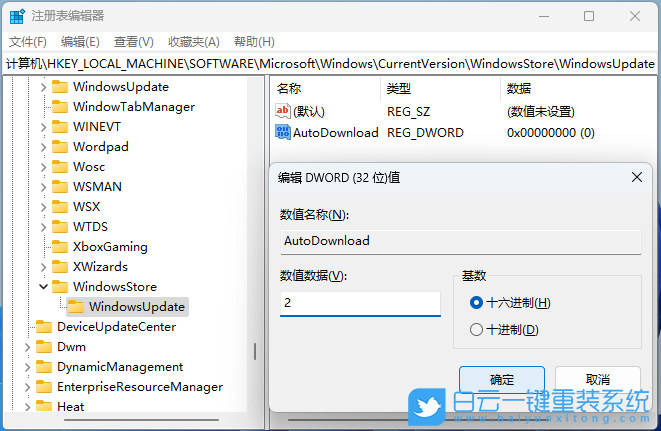Win11,注册表,Microsoft,Store,应用更新步骤