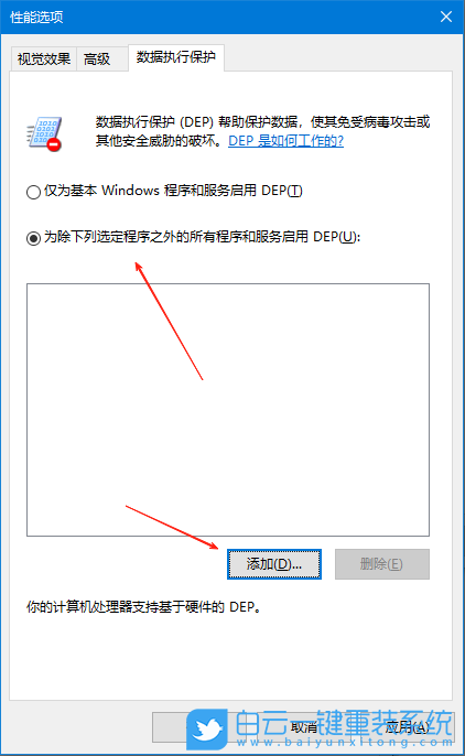 Windows,数据执行保护功能,数据执行保护步骤